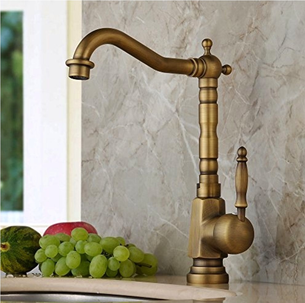 Antique Brass Faucet - 10